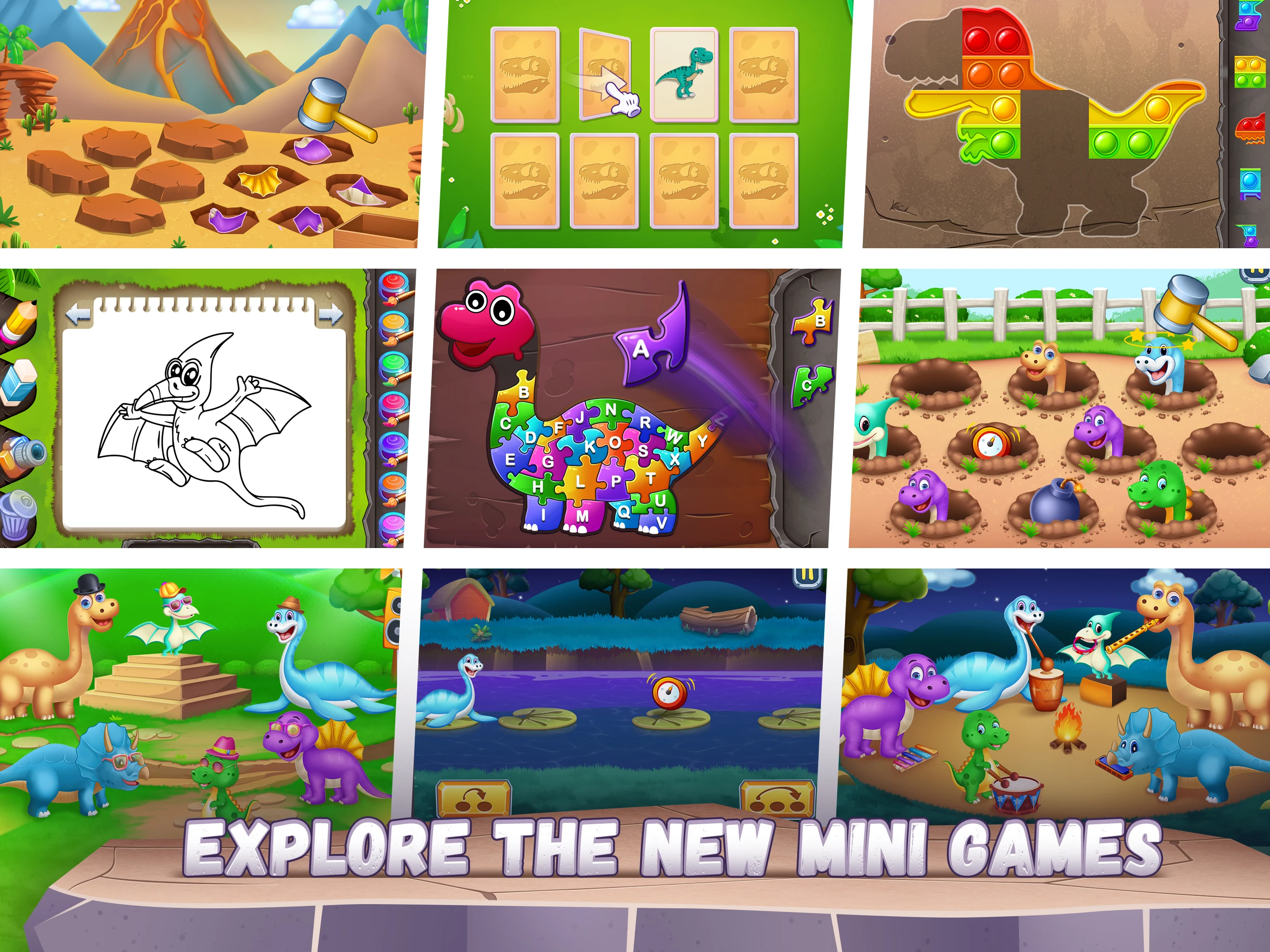 Dino World - Dino Care Games screenshot