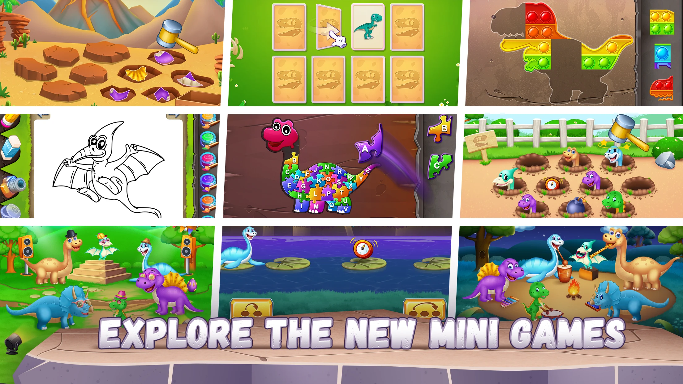 Dino World - Dino Care Games screenshot